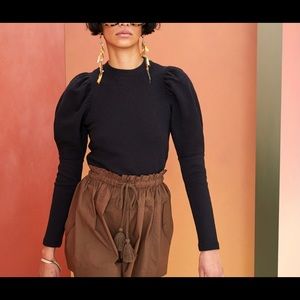 Ulla Johnson Philo Puff Sleeve Sweatshirt